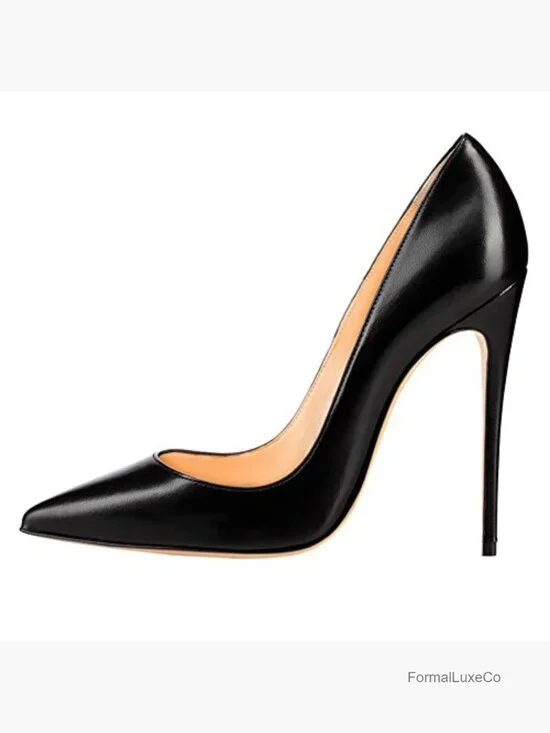 Sexy Pointed Toe High Heels Pumps 12cm Stiletto Evening Party Shoes